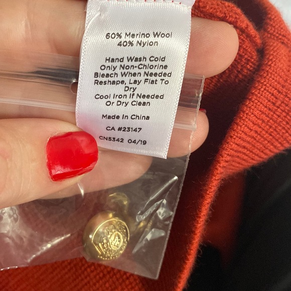 Talbots Merino Wool Blend Sweater Jacket, size 2X - Picture 5 of 10